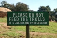 Dont feed the Troll