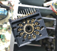 Der Selektor-Schalter eines Onkyo A-8870