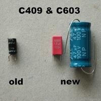 HCA-8300 Replacement Capacitor C409 C603