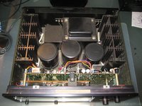 Hitachi HMA-8300 Power Amplifier Interior View