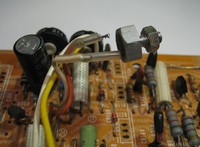 Hitachi HMA-8300 Power Amplifier - metal case diode with broken wire