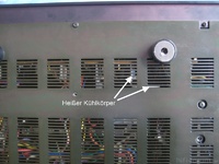 HMA-8300 - Bottom view showing hot heat sink