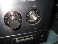 HMA-8300 broken skale at right input level attenuator