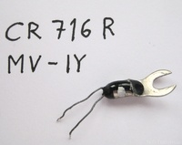 HMA-8300 defective diode CR716R mounted to heat sink
