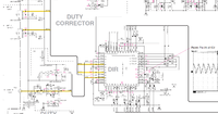 Yamaha RX-V450 schematic detail digital audio input on DSP PCB