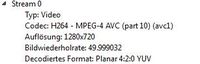 VLC Info zum mp4 Film