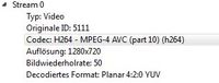 VLC Info zum .ts