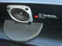 Technics SB-4500 mit neuem Schaumstoff