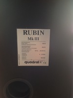Rubin MK III Etikett
