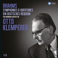 Johannes Brahms: Sinfonien, Overtren, Ein deutsches Requiem (Philharmonia Orchestra, Otto Klemperer)