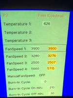 Temperatur, Bild 1 zeigt mit LED/ohne Lampe