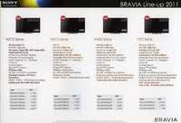 Bravia Line up 2011