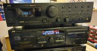 JVC Receiver und Tapedeck 