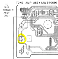 Pioneer A 701 R Taster