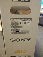 Sony KD-55X8505C Typenschild