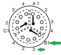 Drehschalter 3Pol 4 Stellungen Reihenfolge 