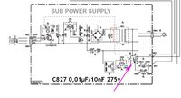 schaltplan netzplatiene Yamaha_RX-v795a