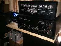 Sansui AU-X1 und AU-777D, JBL 4312E