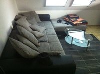 Aktuelle position des Sofas