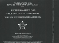 The Sisters Of Mercy - Temple Of Love (1992) (2)