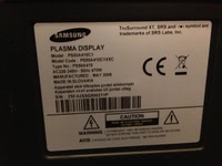 Samsung Plasma TV