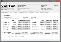 Vertex Scaling