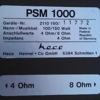 Heco PSM 1000