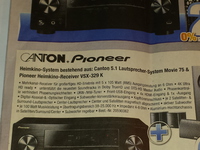 Pioneer VSX 329 K mit Canton Movie 75 Lautsprechern