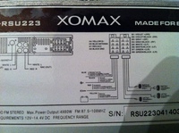 Steckerbelegung vom Xomax Radio