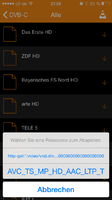 DVB-via-IP mit Panasonic Viera auf iOS mit VLC