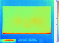 LG-65UF8609 - Thermographiebild 5min nach Einschalten