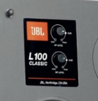 JBL L100 Poti Platte