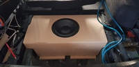 Reserverad Subwoofer Zwischenstand