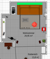 Wohnzimmer - Plan