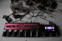 Mein Setup: Loopstation und Multieffekt an einem Akku via 2 Step Down Converter