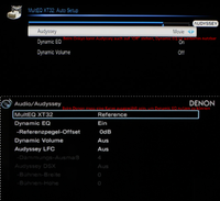 Vergleich Dynamic EQ Wahl Onkyo und Denon