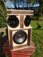 Boombox mit Echtholz-Eiche Elementen :)