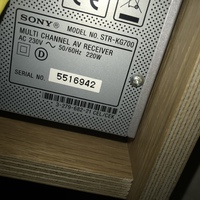 Sony str kg 700