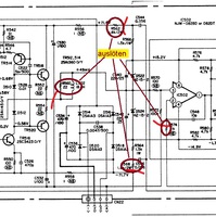 denon-poa-2200-schematic-detail-right-power-amp-voltages_checked_blank_trennen