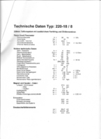 vermeintliches Datenblatt A.R.E.S SL200