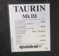 Taurin-Ettikett