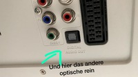 TV Optischer Eingang 