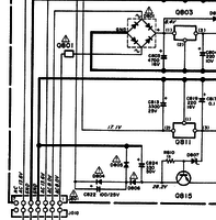 Stromlaufplan Marantz CD 74  P800 Power Supply