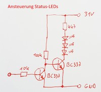 Ansteuerung Status-LEDs