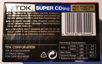 TDK Super CDing 3-er