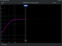 MultiEQ FilterBereich