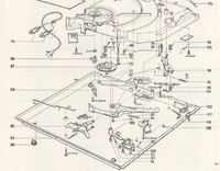 Explosionszeichnung aus Service Manual Philips F7226