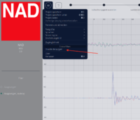 Setting delay gain enable or disable