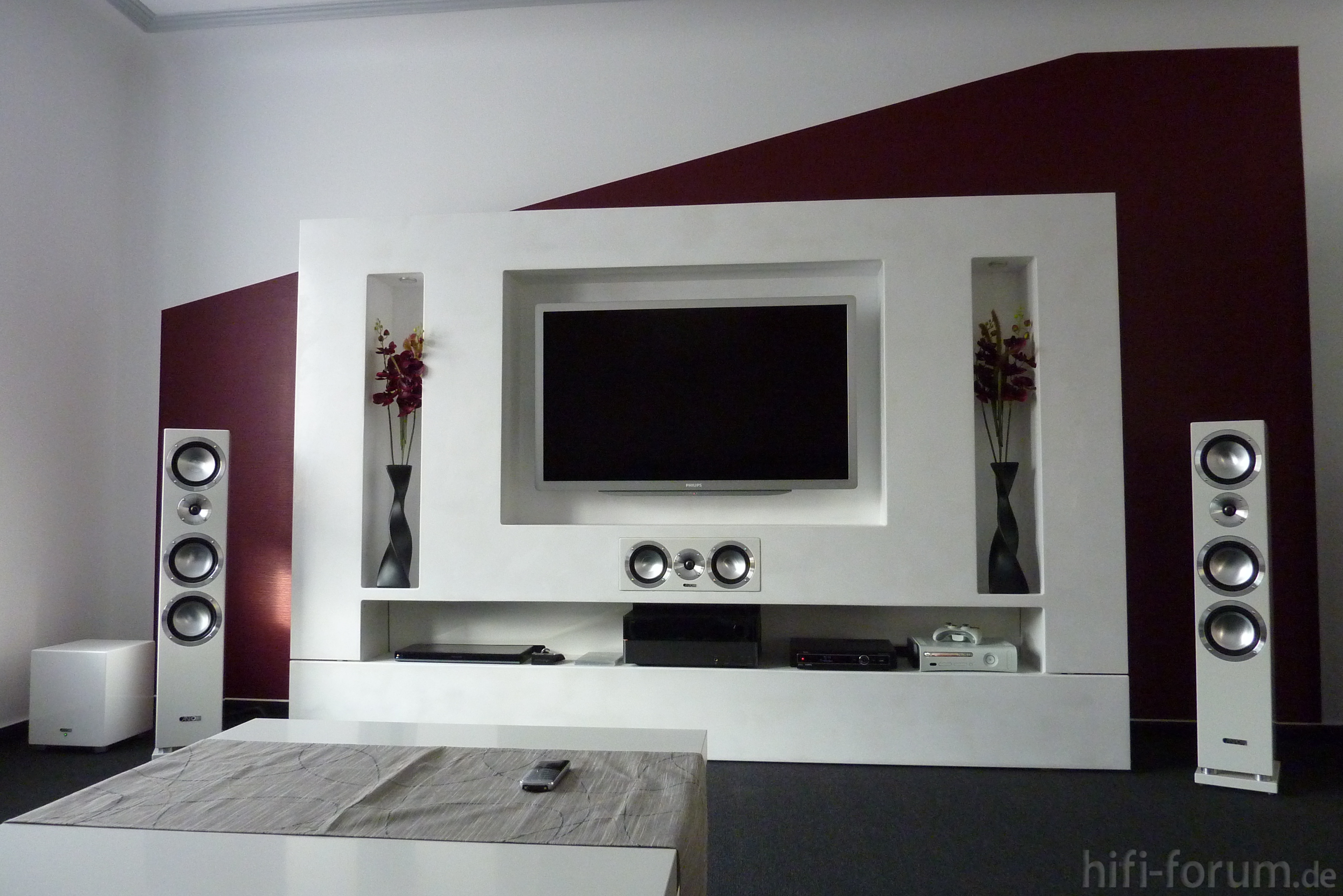 Wohnzimmer tv wand ideen – dumss.com